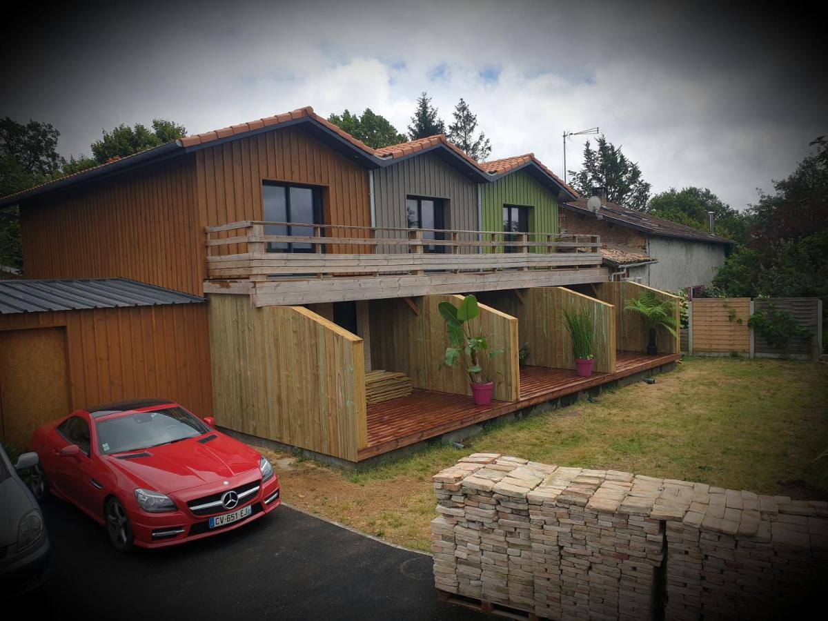 Couleur Cabanes Classé 3 étoiles Biganos Exterior foto